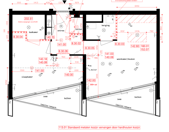 Floorplan - Conny Stuartstraat, 1031 HZ Amsterdam